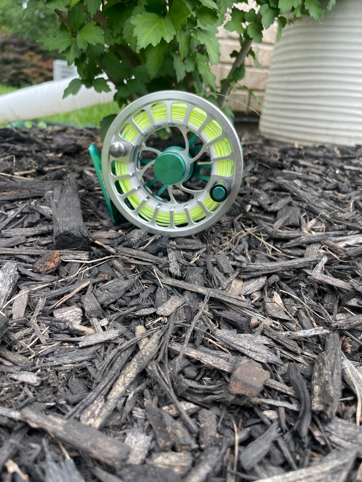 fly fishing reel quality maverick fly reel used once no damage come with line
