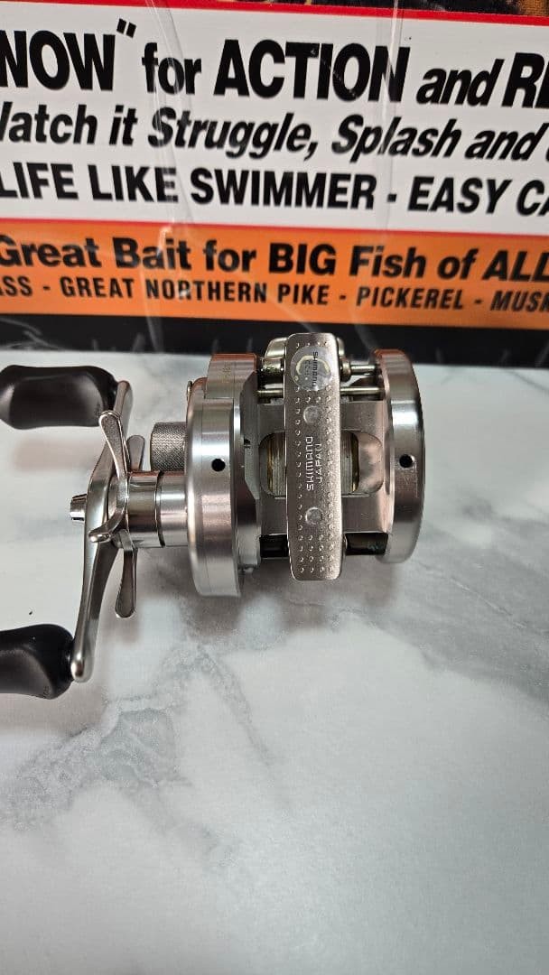 SHIMANO Baitcast Reel 03 CALCUTTA CONQUEST 201DC Left LH 5.0:1 Exc+++++