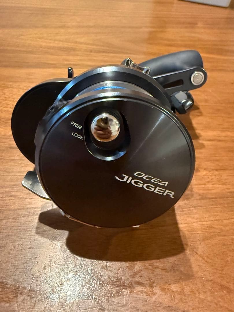 SHIMANO Ocea Jigger 2000NRHG Handle Baitcasting Reel Used JDM Japan
