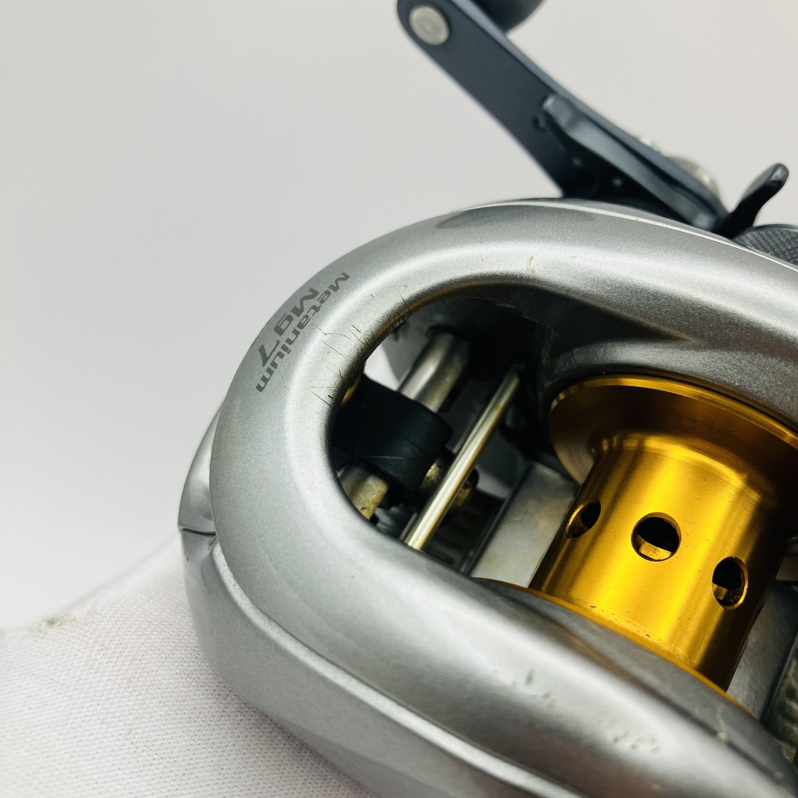 „Exc+++++“ shimano 07 Metanium Mg7 Right Handle Bait Casting Reel w/Box s0555