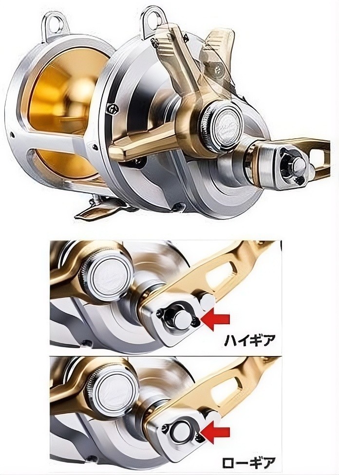 SHIMANO TALICA 25-II Big Game Reel Right