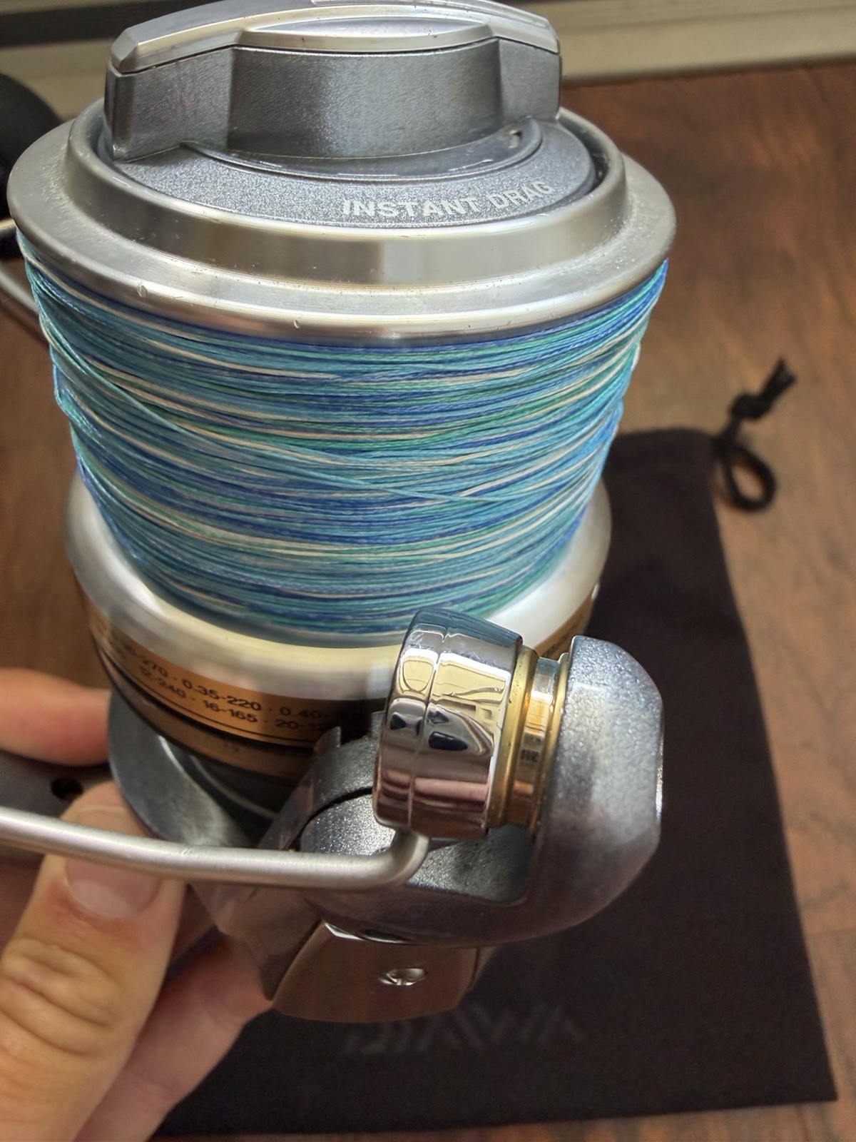 Shimano Cl4 Ultegra XSA 4500 Medium Action Spinning Reel w/30# Braid