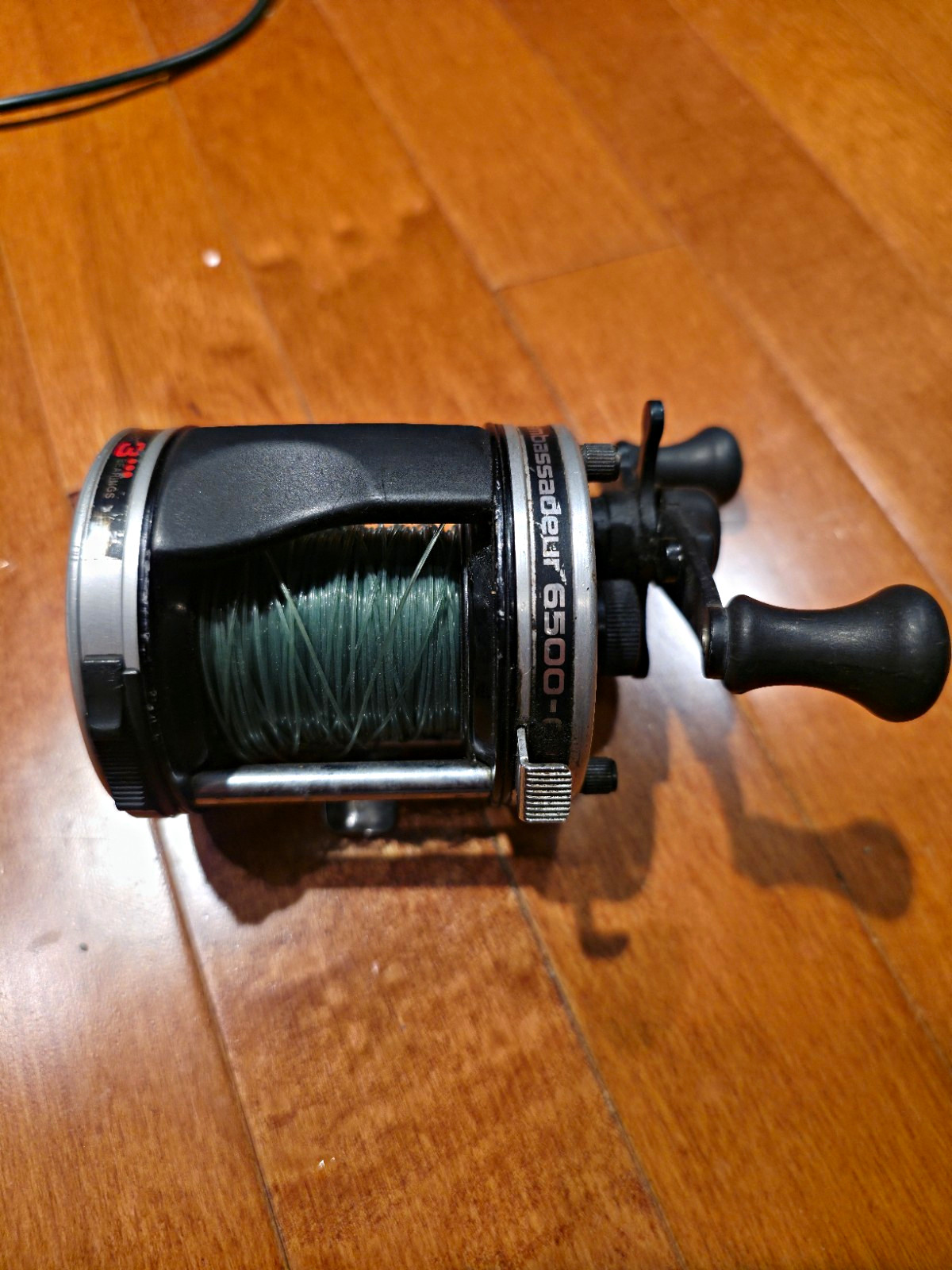 Abu Garcia Ambassadeur 6500-C3 Baitcast Reel 3BB 5.3:1, Made In Sweden