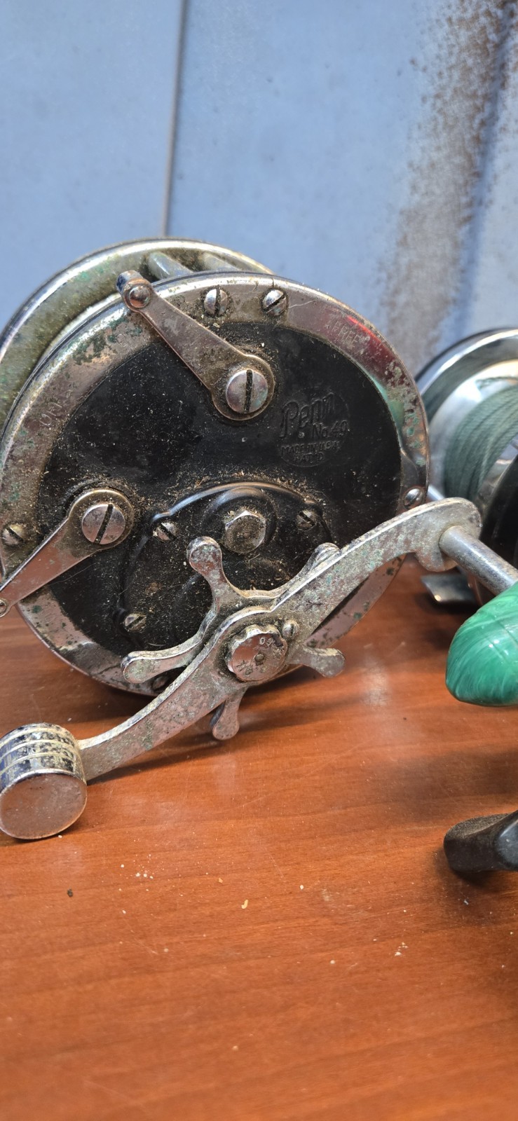 Vintage DEEP SEA REEL Lot Of 10, Penn Pflueger, Viking, Etc