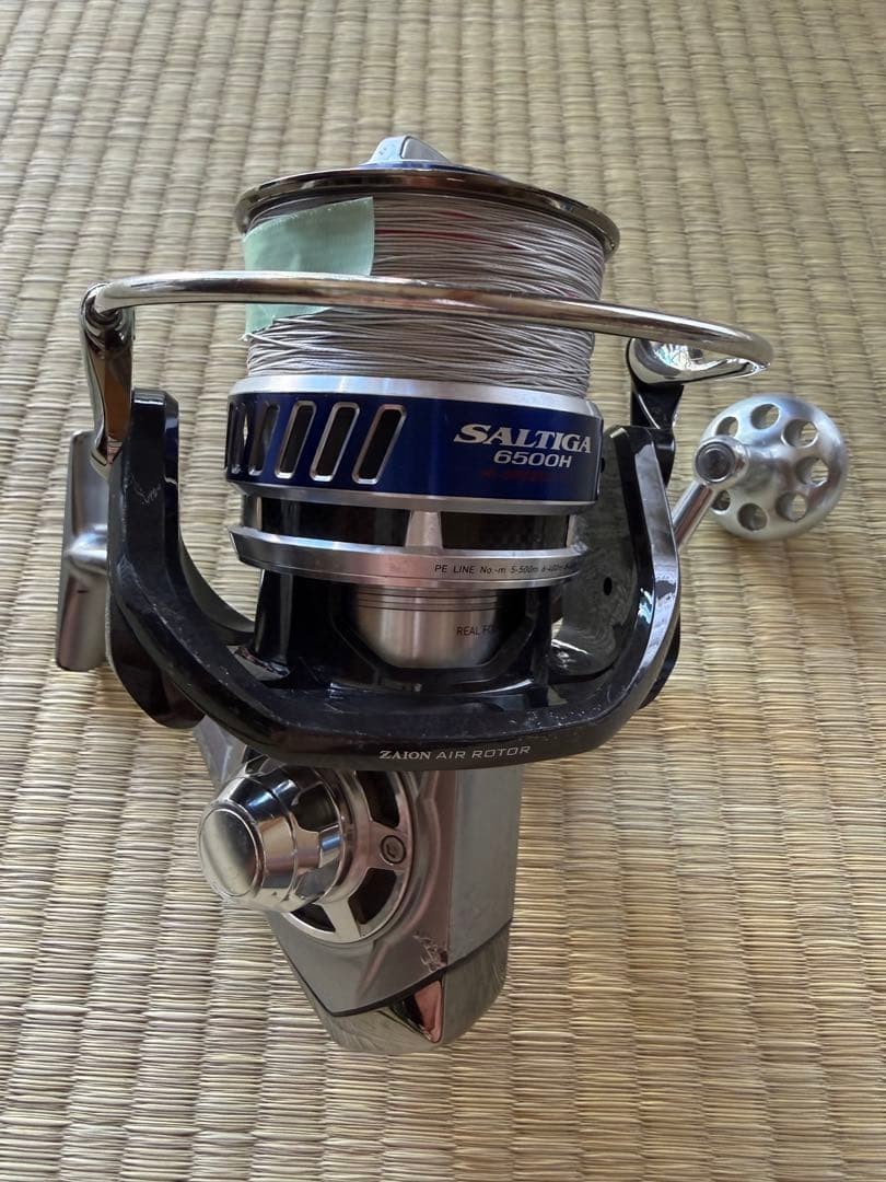 Daiwa 10 SALTIGA 6500H 6000GT with spool USED from JAPAN