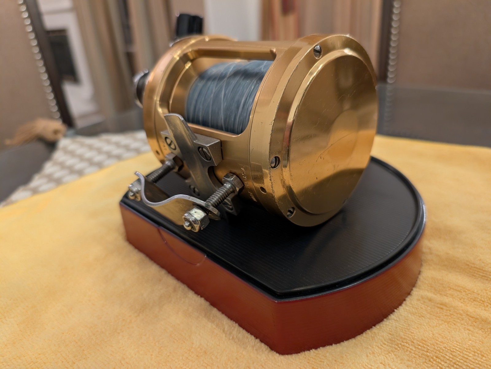PENN REELS INTERNATIONAL II 30TW TROLLING REEL-MADE IN USA-GOLD VINTAGE