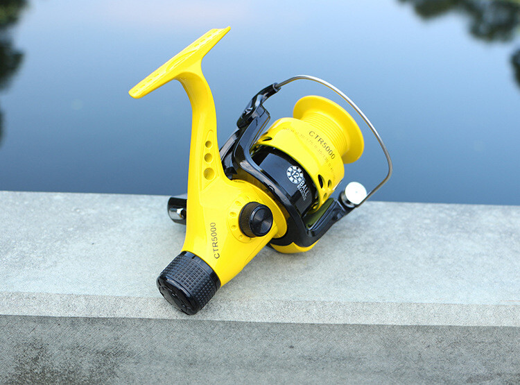 YUMOSHI 12BB Fishing Reels Plastic Fishing Reel Rear Drag CTR4000 Plastic SpC5