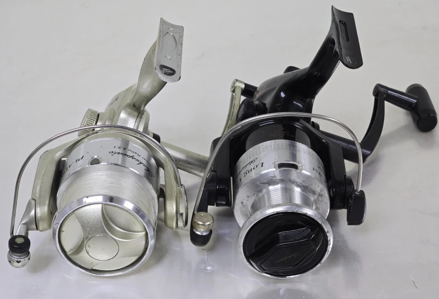 Lot of 2 Shakespeare Pro Touch PT60/Platinum P7000S Fishing Reel(Tested/Working)