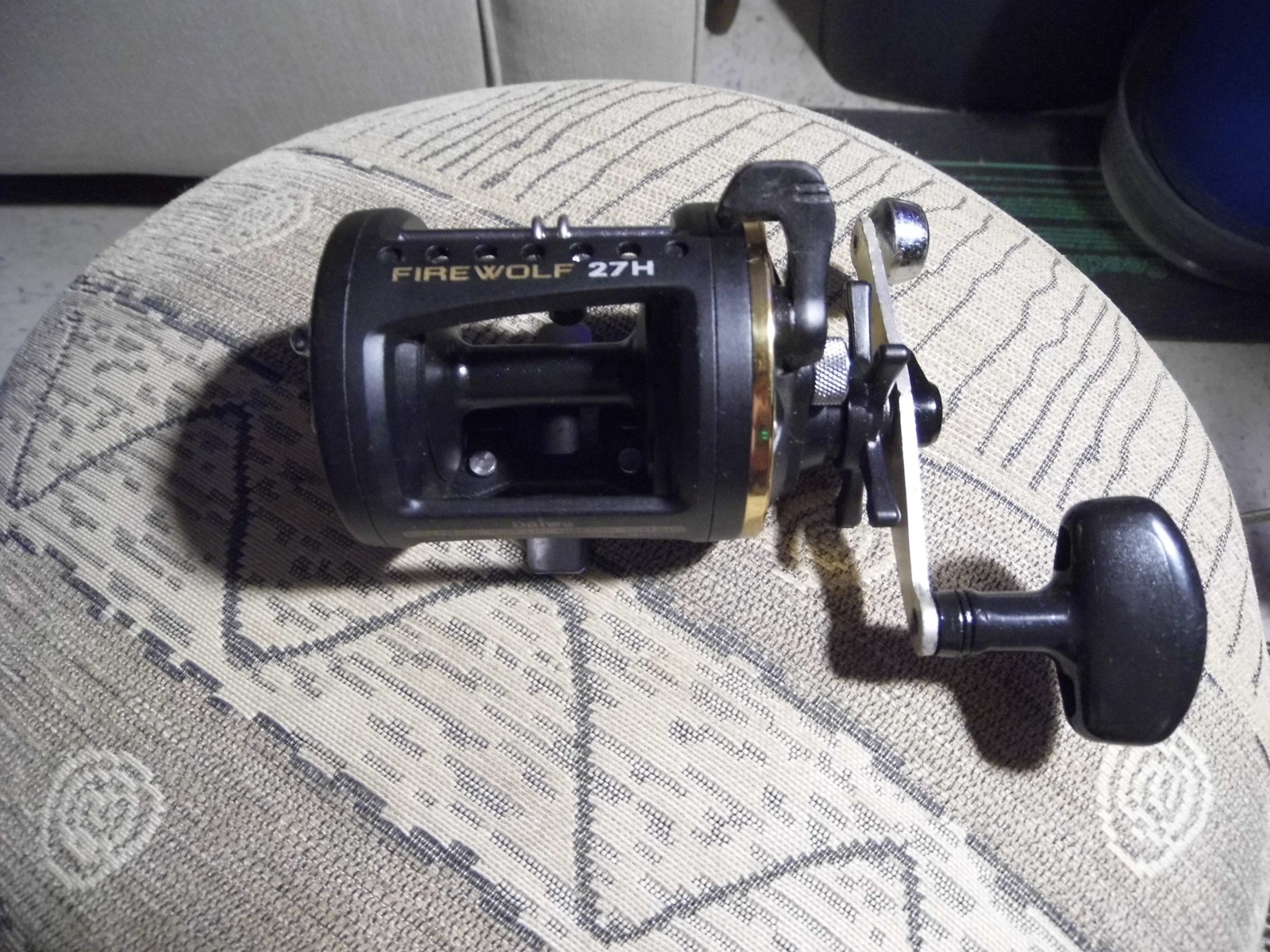 Vintage Daiwa Firewolf 27H Level Wind Fishing Reel Made in Japan Nice