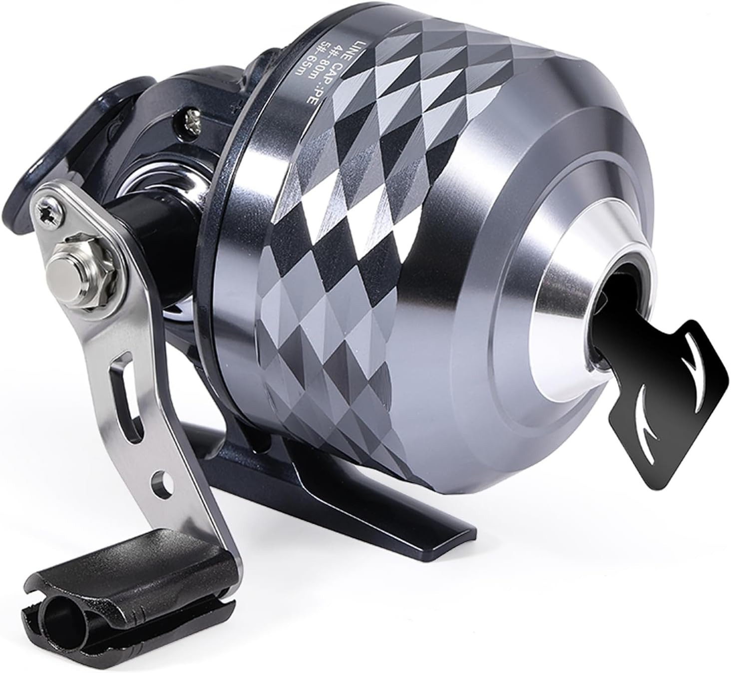 Spincast Fishing Reel – 3.9:1 High Speed, All-Metal Gears, 10LB