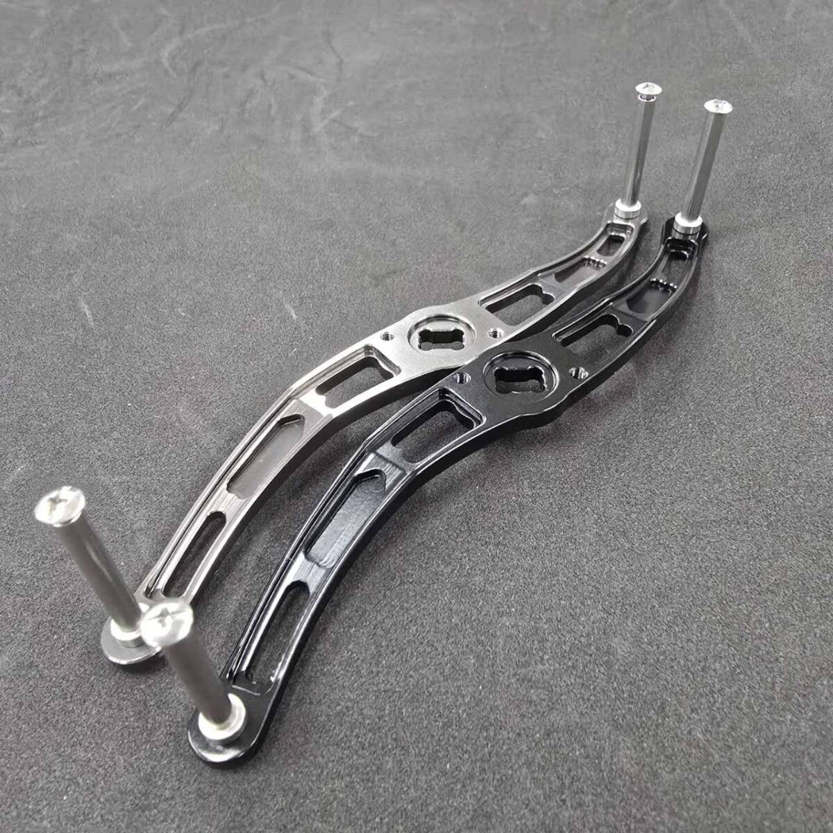 Daiwa Shimano Compatible Bait Reel Crank Handle Aluminum Alloy 150mm Titanium Co