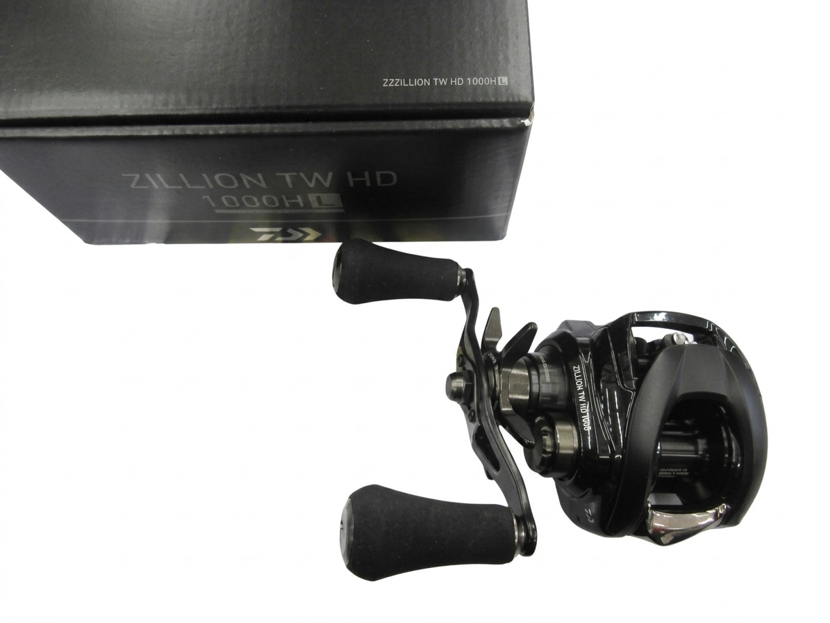 Daiwa 22 Zillion TW HD 1000HL Carbon Handle Hyperdrive w/ BOX Used From Japan