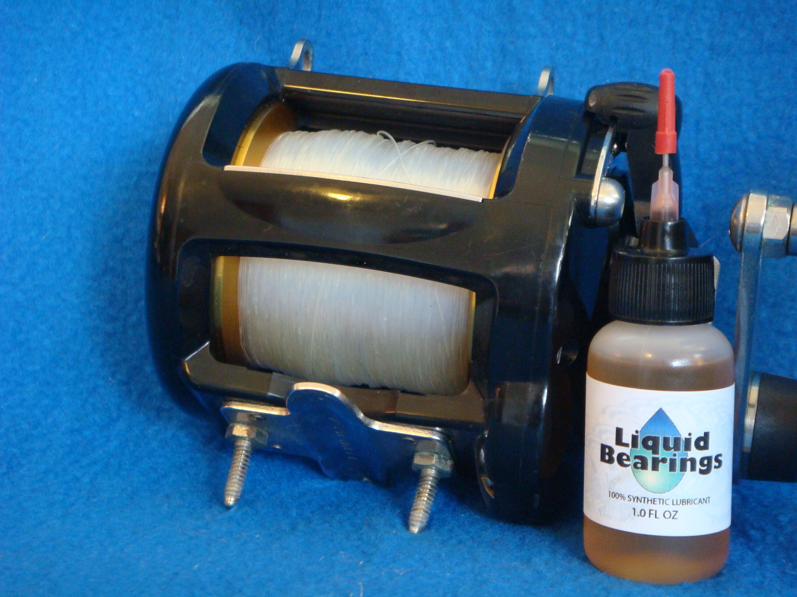 Liquid Bearings, 100%-synthetic oil for Abu Garcia or any reels, PLEASE READ!!