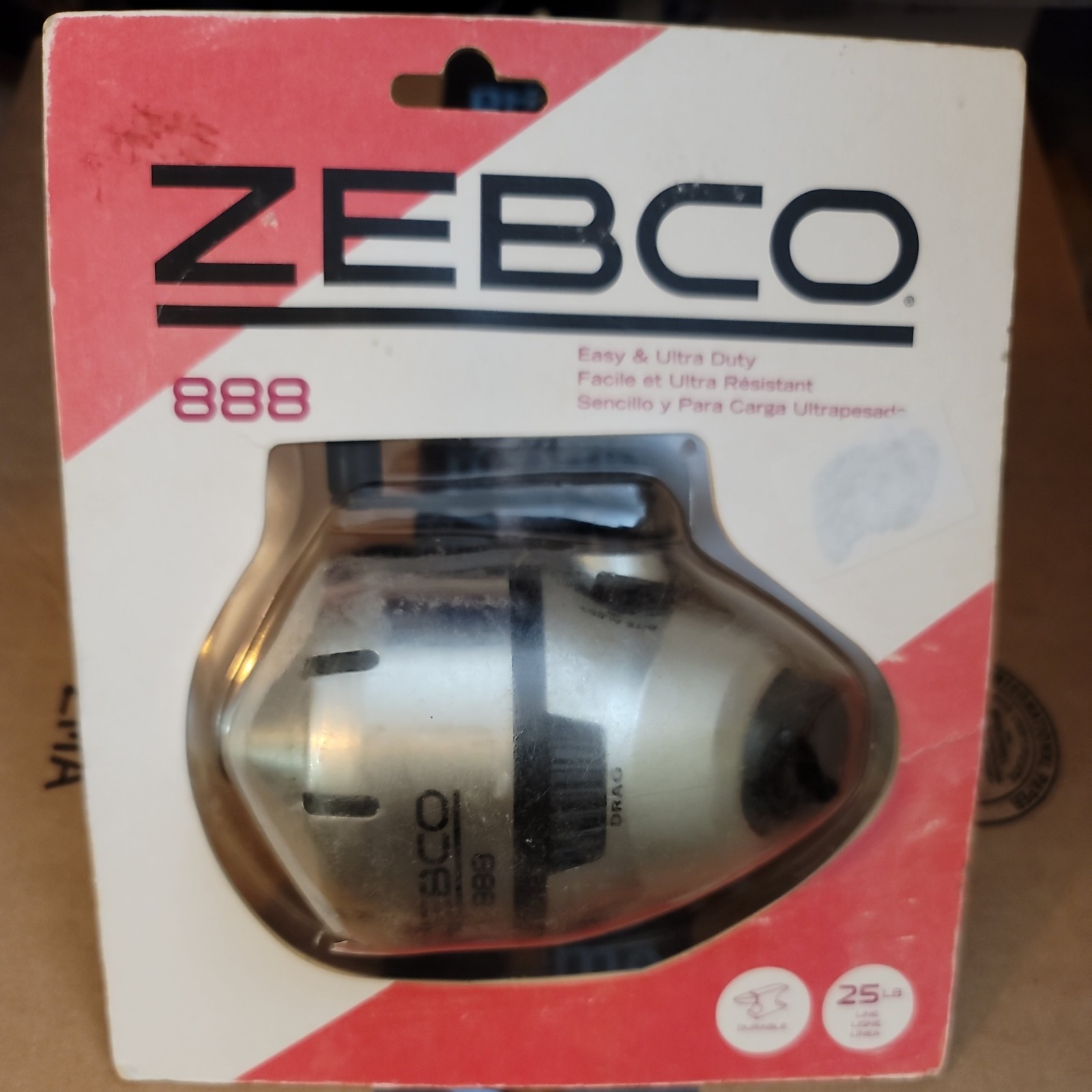 Zebco 888 Spincast Fishing Reel, 3 Bearings, Instant Anti-Reverse Clutch