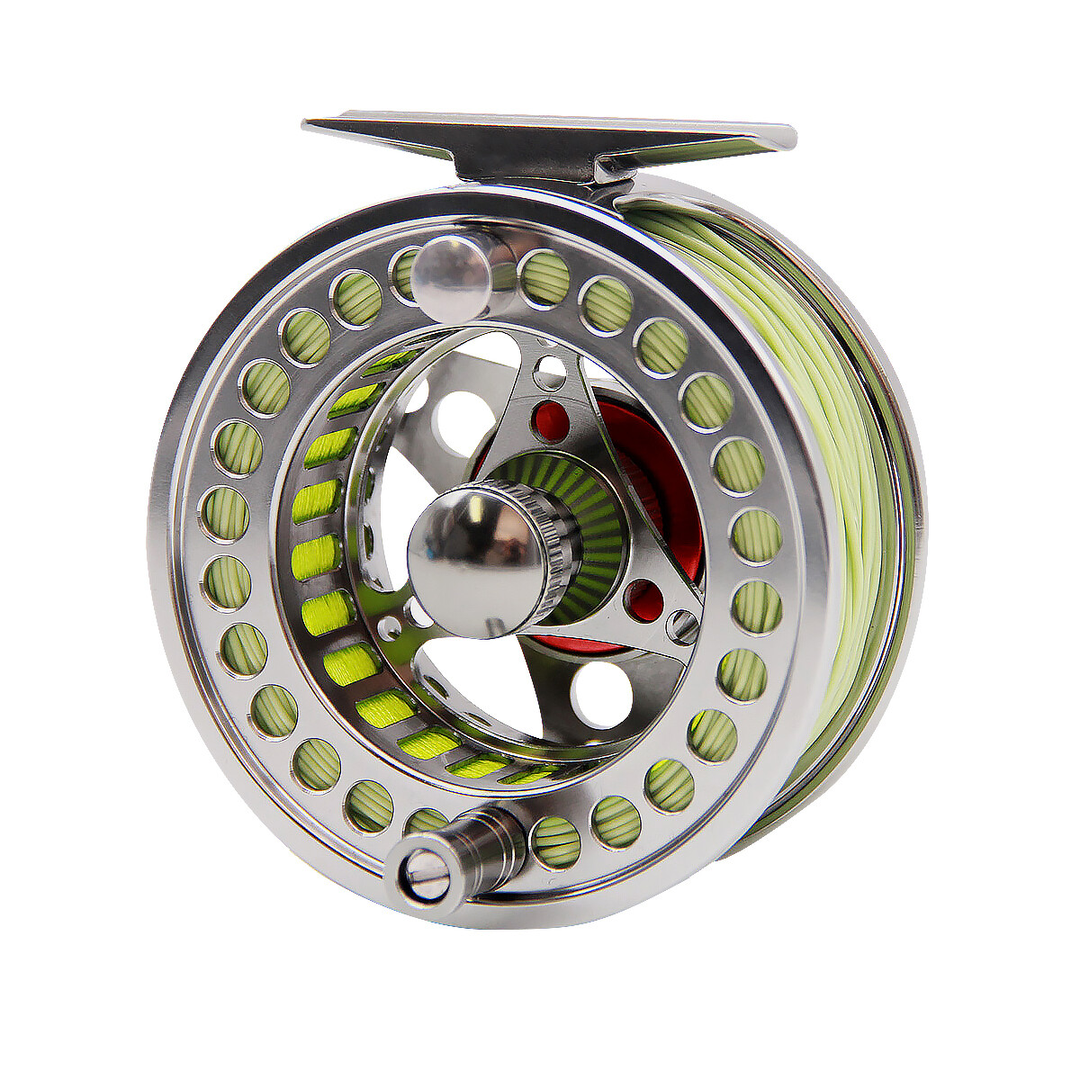3/4 5/6 7/8 WT Aluminum Fly Fishing Reel With WF 3 5 8F Fly Line Combo