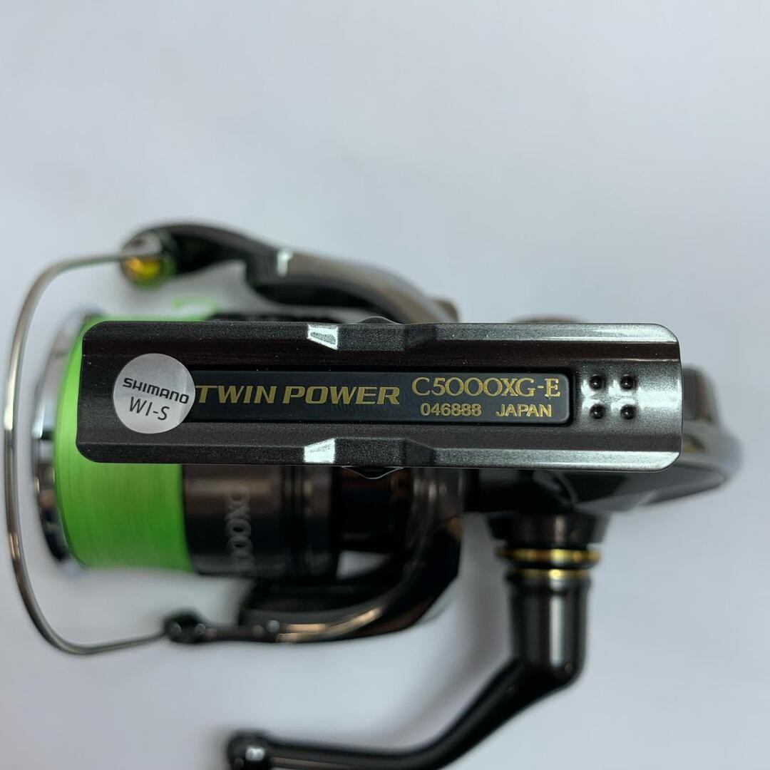 [Used] SHIMANO 24 Twin Power C5000XG w/Box Manual Tested Working – From JAPAN