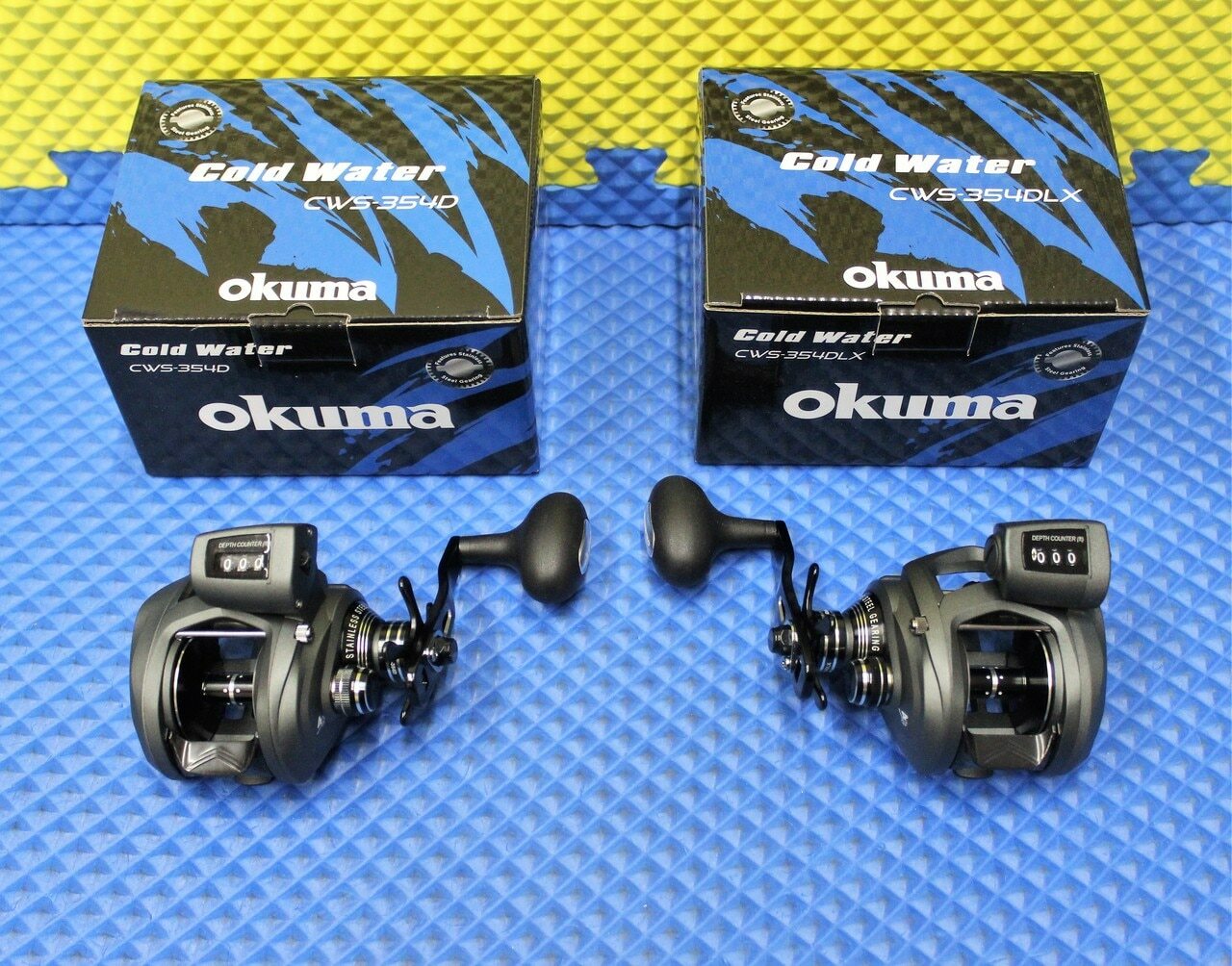 Okuma Cold Water Baitcast SS Low Profile Line Counter Trolling Reel CHOOSE MODEL