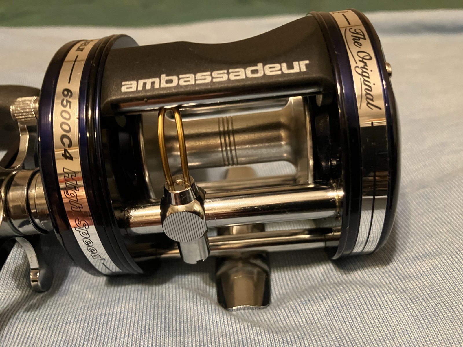 New Display Abu Garcia 6500C4 Ambassadeur Fishing Reel No Box Or Papework