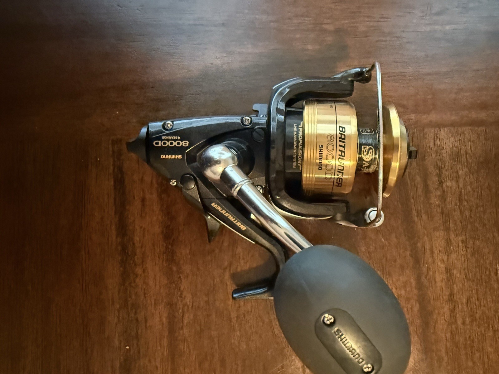 Shimano Baitrunner D Saltwater Reel, Gear Ratio 4.8:1, 21.7 oz.
