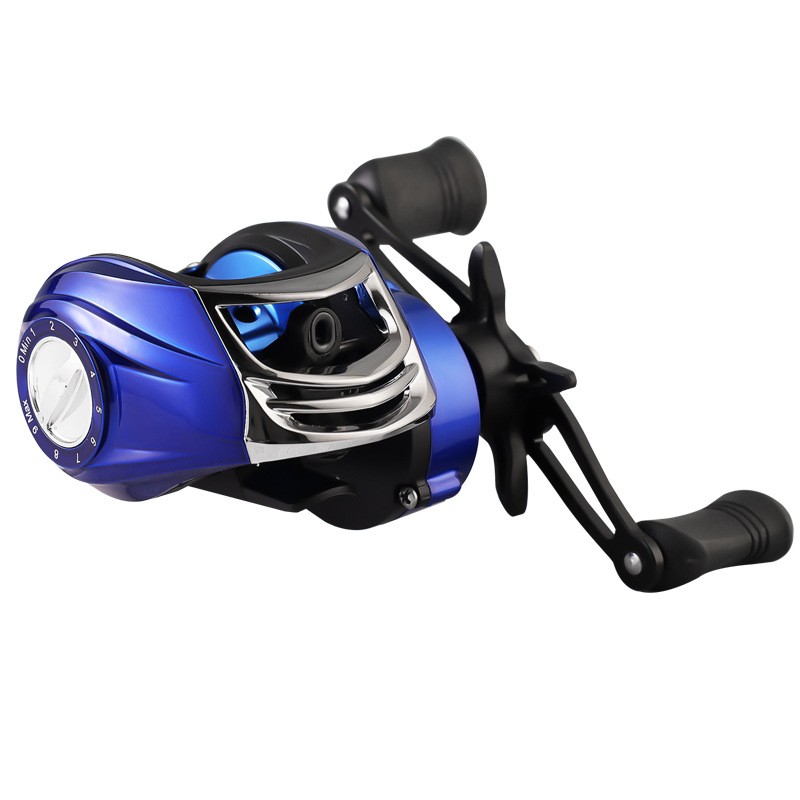 Baitcasting Fishing Reels Metal Casting Reel Fresh/Saltwater Right/Left Hand