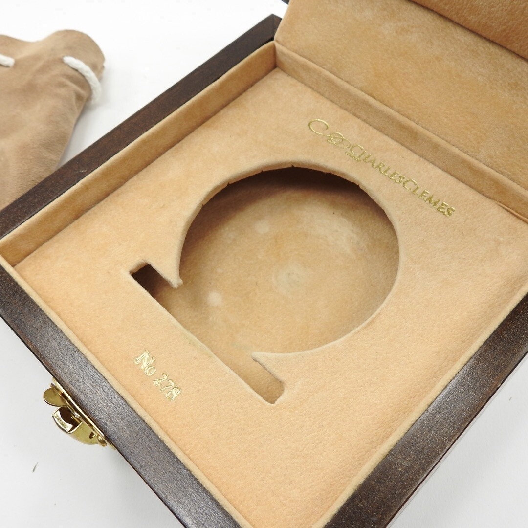Charles Clemes Fly Fishing Reel. Perfect-Style. W/ Wood Box. Made in England.