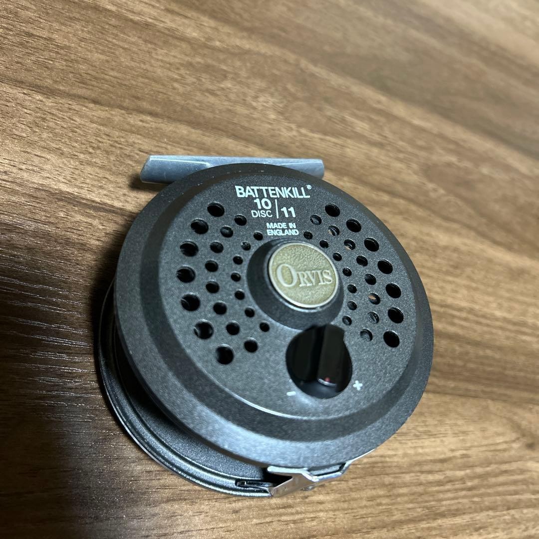 ORVIS Battenkill Disc 10/11 Fly Fishing Reel Made in England w/ Case Free Ship