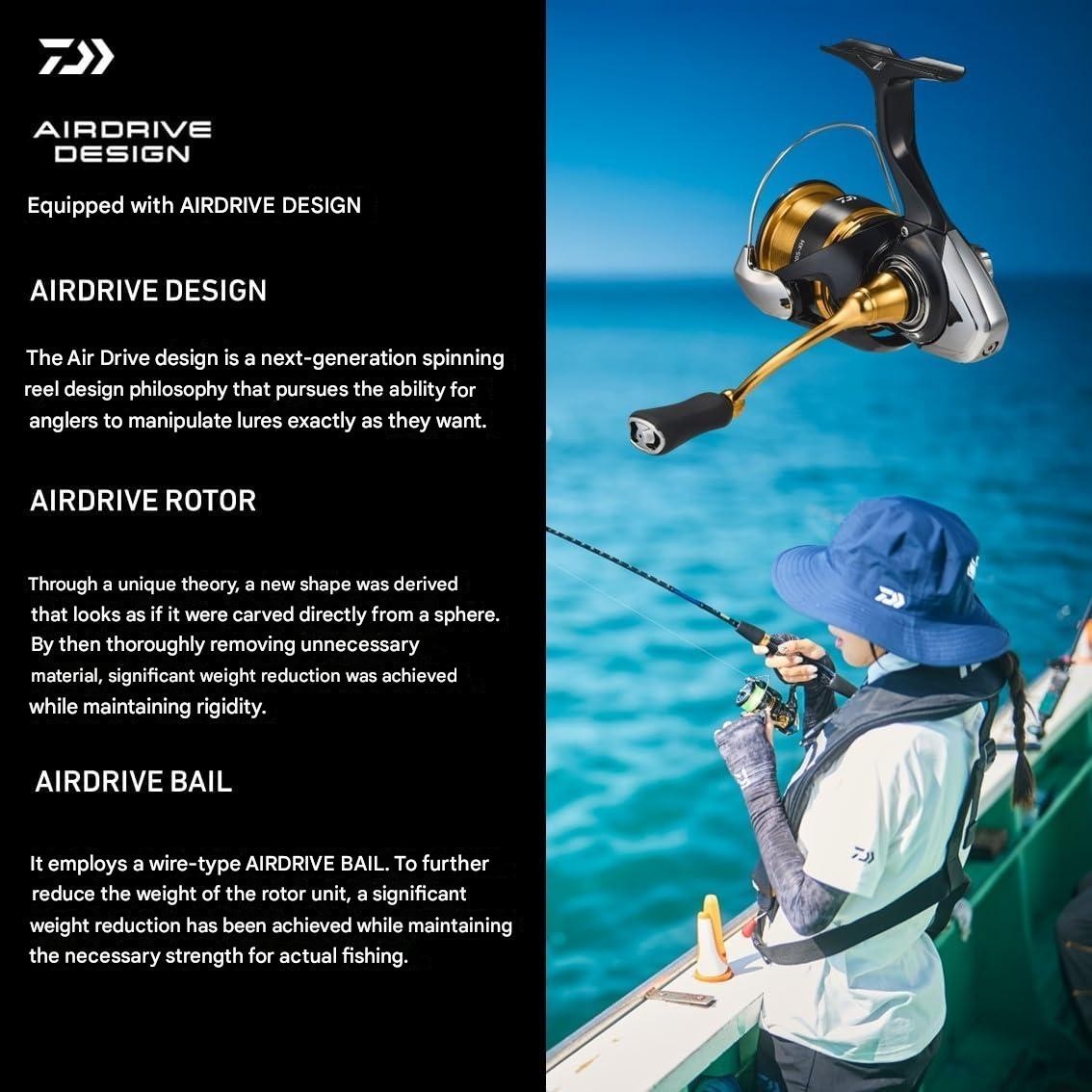 Daiwa 23 LEGALIS LT1000S Spinning Reel Air Drive Design JDM NEW from Japan