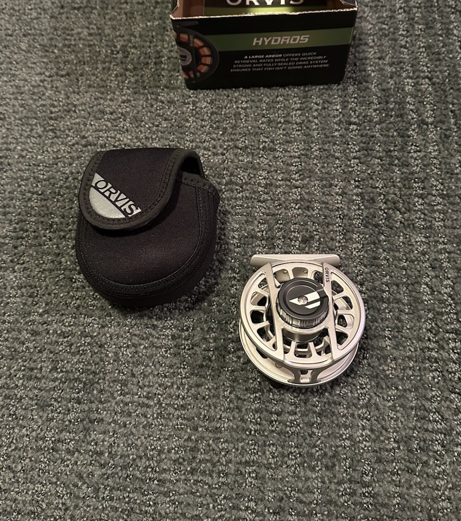 Orvis Hydros I Silver Fly Reel. New