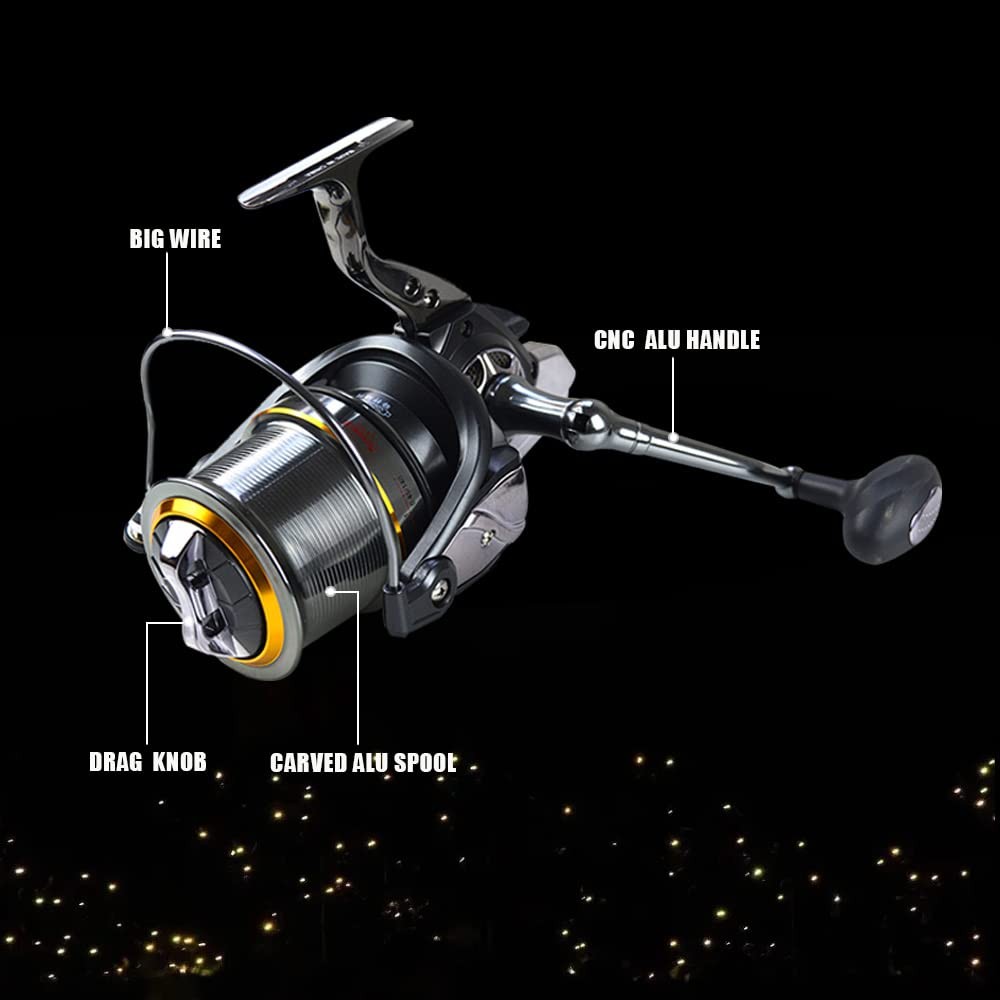 Fishdrops Surf Spinning Reel Size 10000 12000 Saltwater Fishing Reels Full
