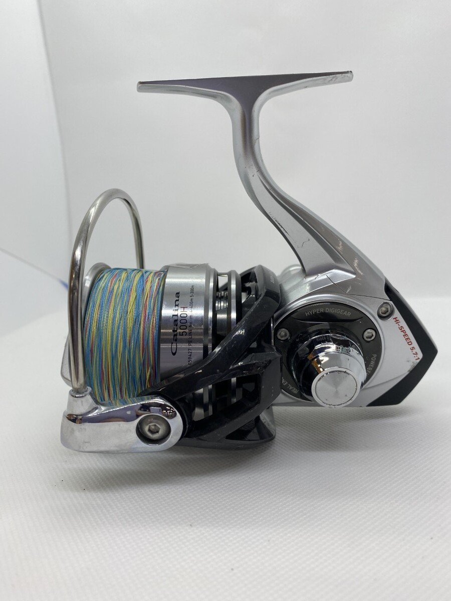 Daiwa Spinning Reel 12 Catalina 5000H Body Only 059427 Slightly Scratched And Di