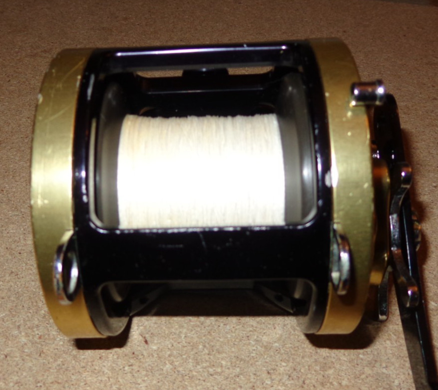Penn Senator 4/0 Reel With Black Accurate AccuFrame Gold AccuPlates Conversion