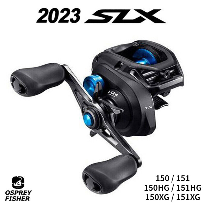 Shimano 23 SLX 150 Baitcasting Fishing Reel 3/1BB Saltwater Fishing Reel
