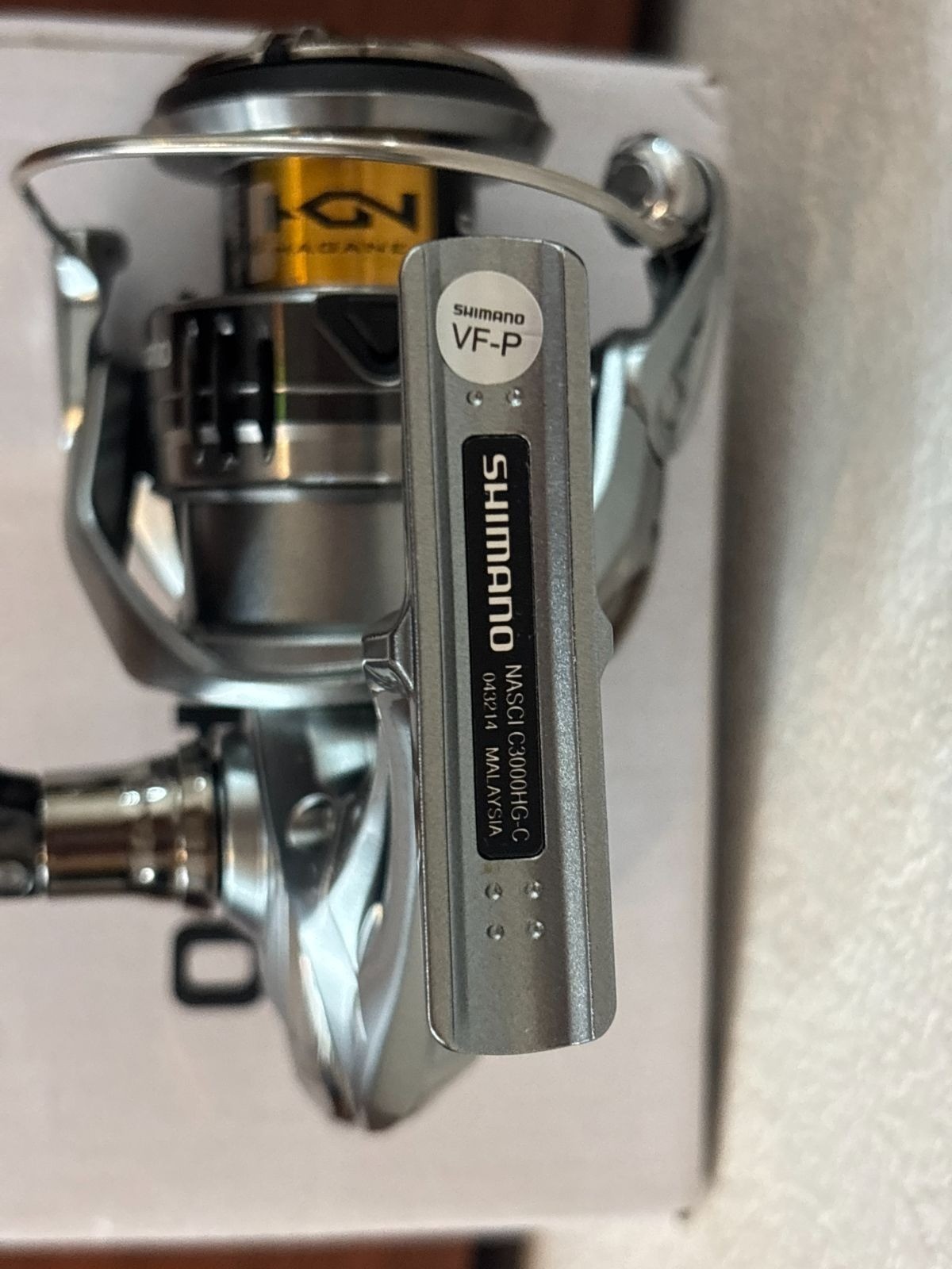 SHIMANO 21 Nasci C3000HG Spinning Reel Seabass Bass Saltwater Near Mint Boxed