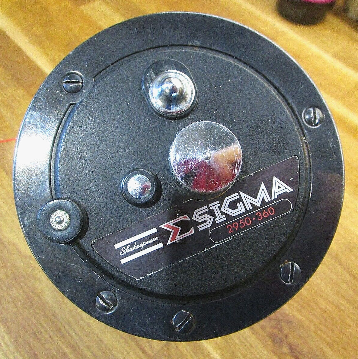Japanese SHAKESPEARE SIGMA 2950-360 Multiplier Reel 3.1:1 Gear Ratio + NEW LINE