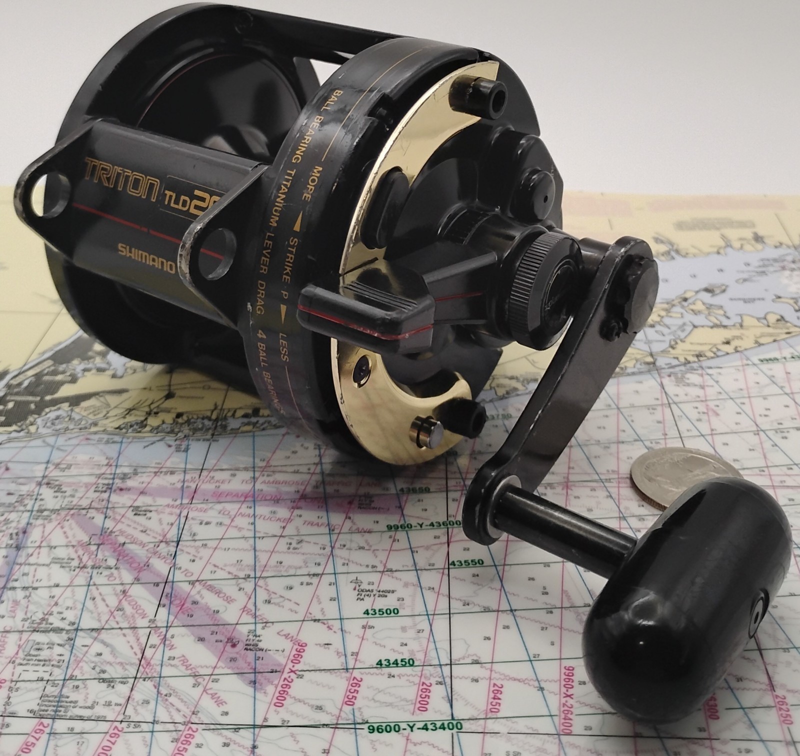 SHIMANO TRITON TLD-20 LEVER-DRAG CONVENTIONAL FISHING REEL *GET BEST HOOK SETS !