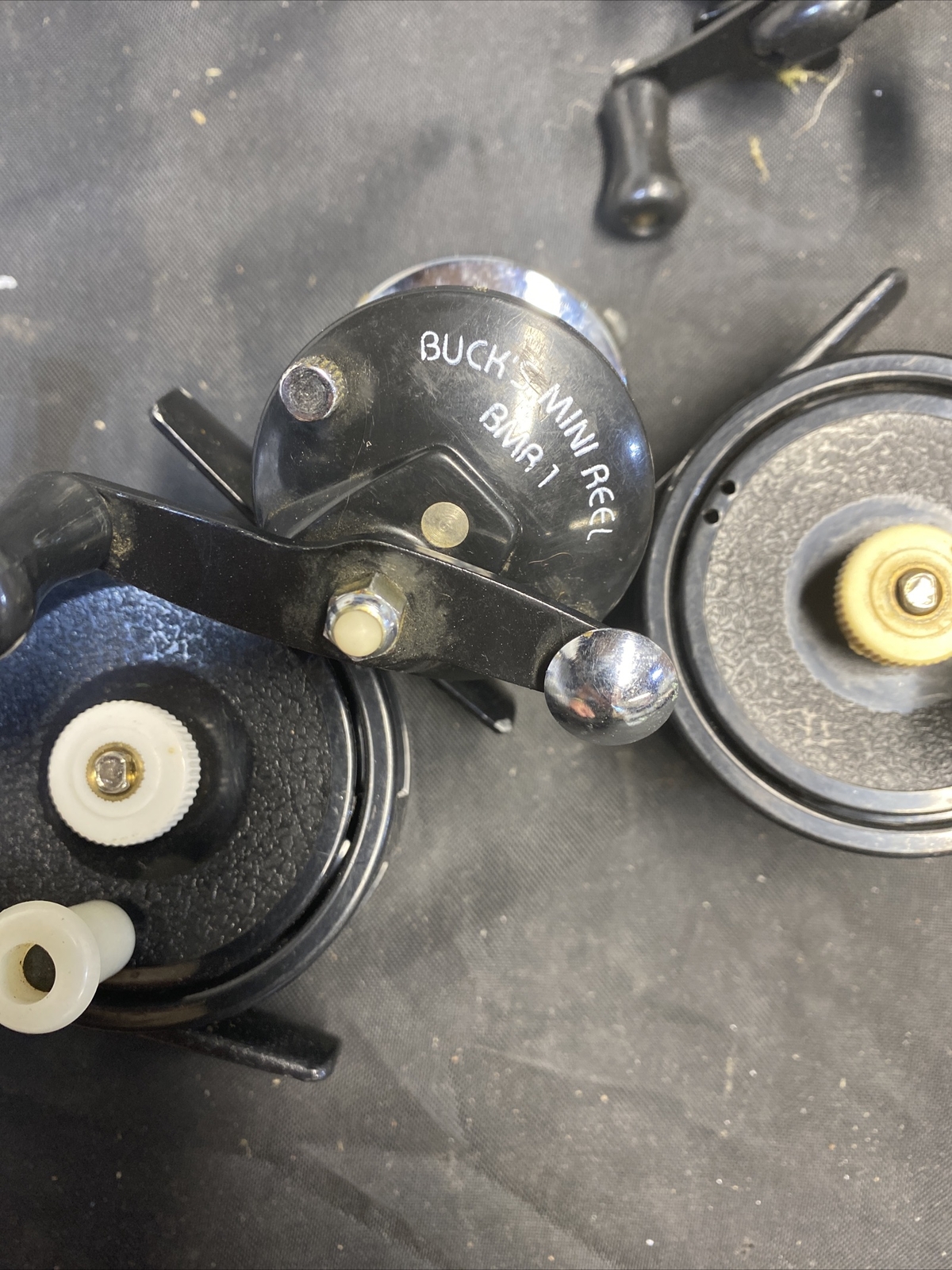 Lot Of 5 Crappie Reels￼ Wally Marshall WM40 West Point FR2 Bucks BMR-1 Free Ship