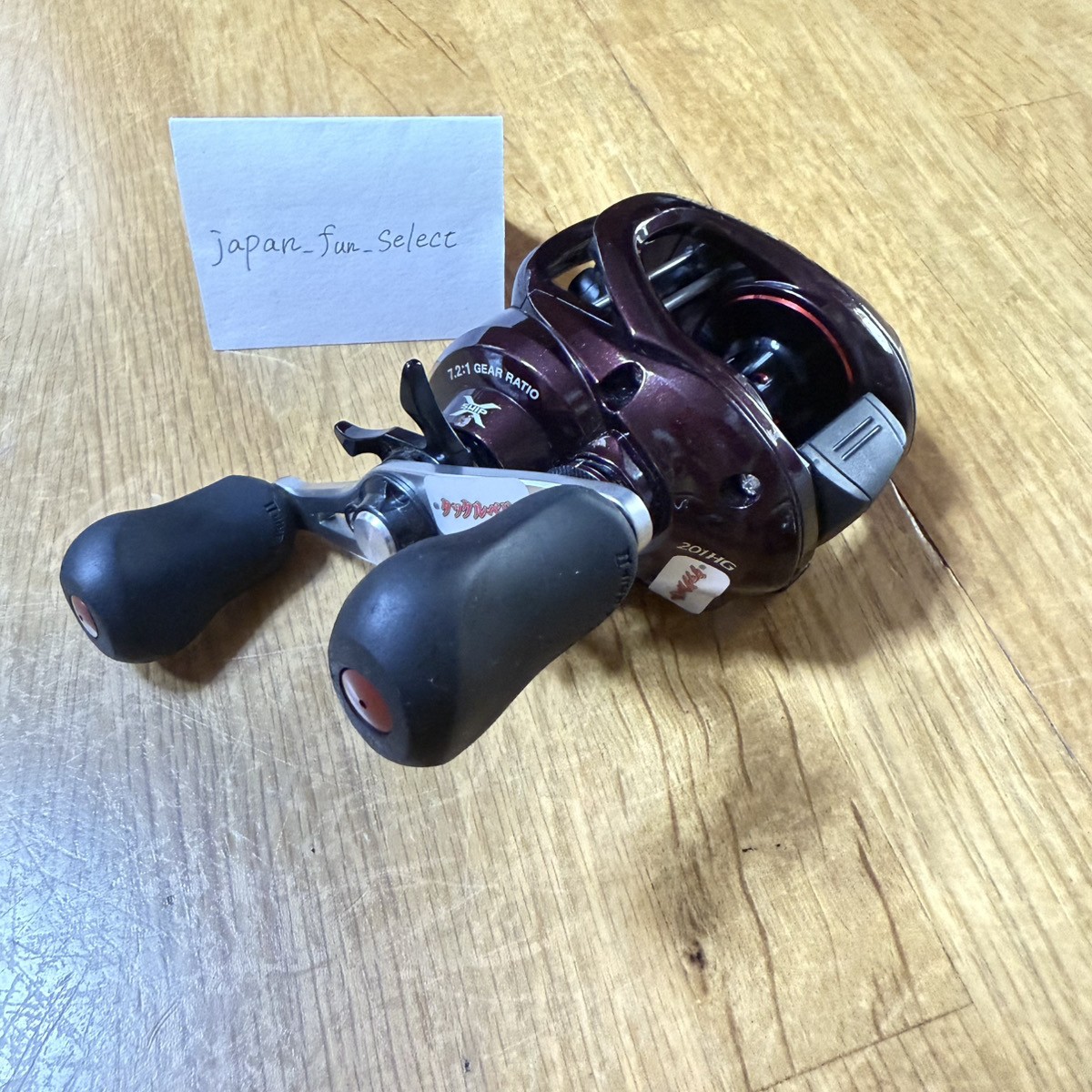 SHIMANO Baitcast Reel 14 SCORPION 201HG Left LH 7.2:1 Bass Freshwater Exc+++