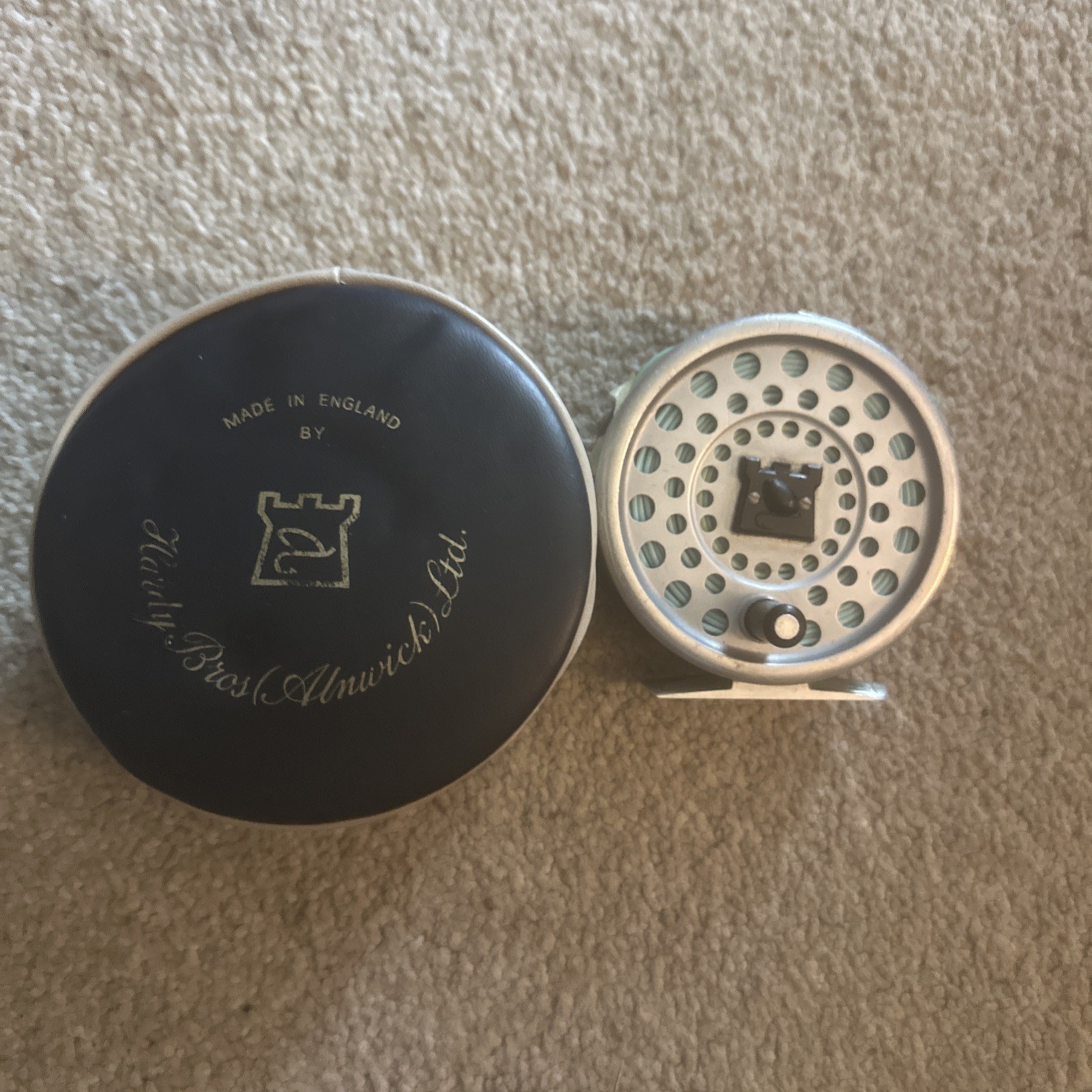 Hardy Marquis #7 WF-7-F Supreme Fly Reel with Case [Very Good]