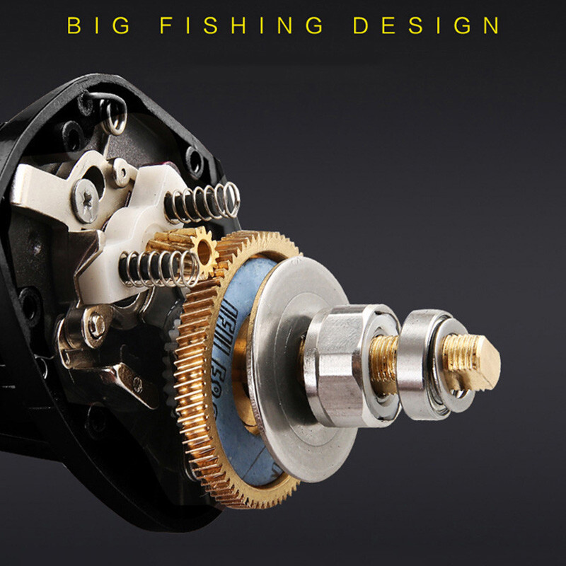 Little Yellow Reel Baitcast Fishing Reel 12+1 Bearings 8.1:1 Gear Ratio