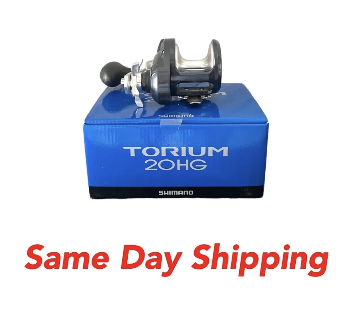 Shimano Torium 20 HGA (RIGHT HAND) 6.2:1 Star Drag Casting Reel, TOR20HGA