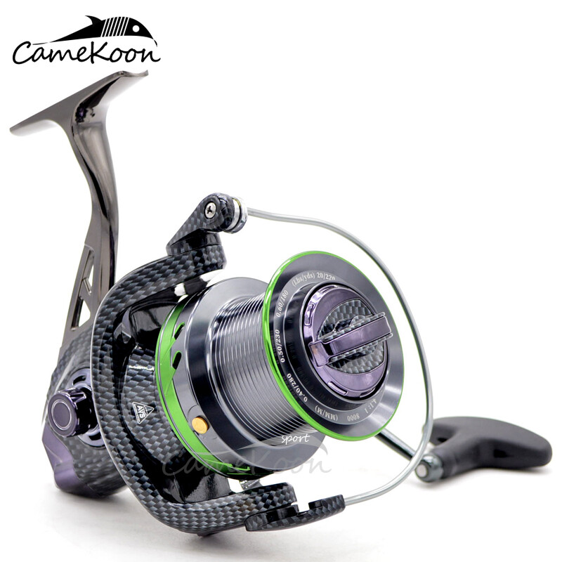 CAMEKOON Surf Spinning Reels Metal Frame Long Distance Casting Saltwater Fishing