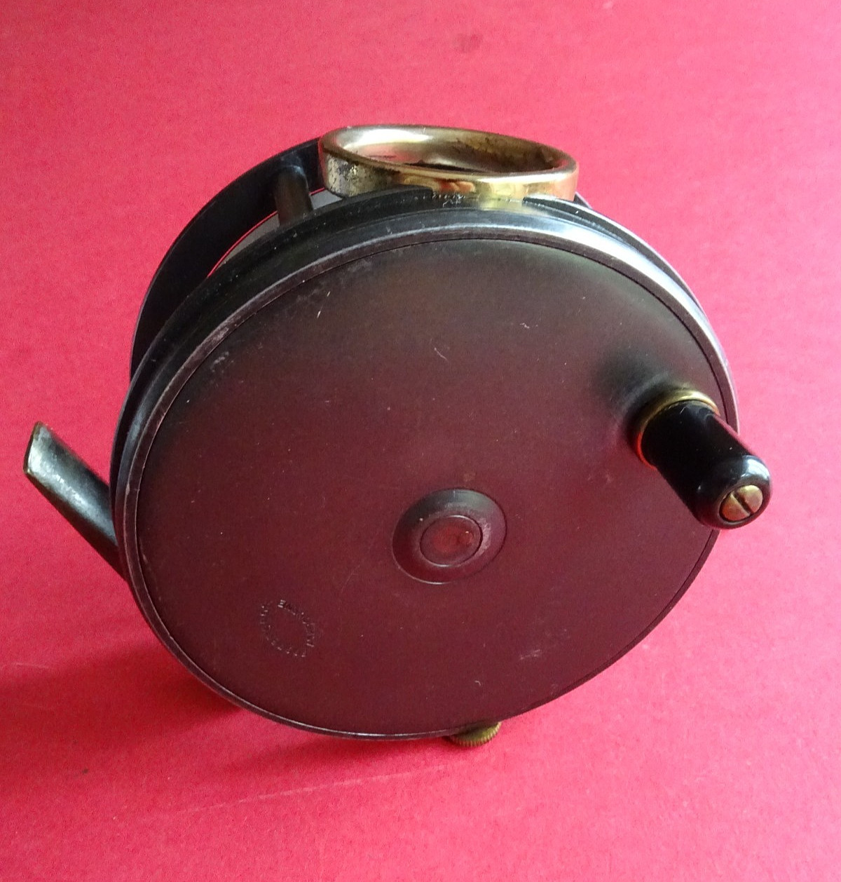 A VERY GOOD FOSTER BROS OF ASHBOURNE 4 1/2″ SALMON PERFECT PATTERN FLY REEL