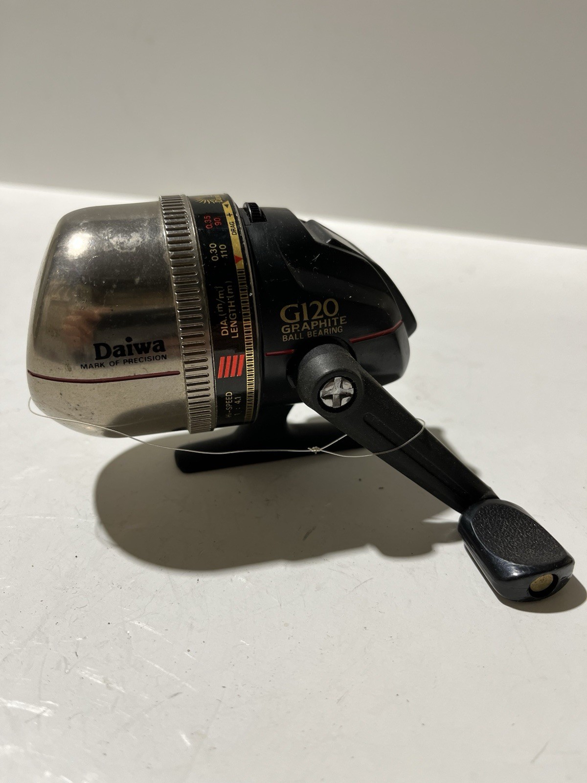 Daiwa G120 Graphite Closed Face. Casting Fishing Reel