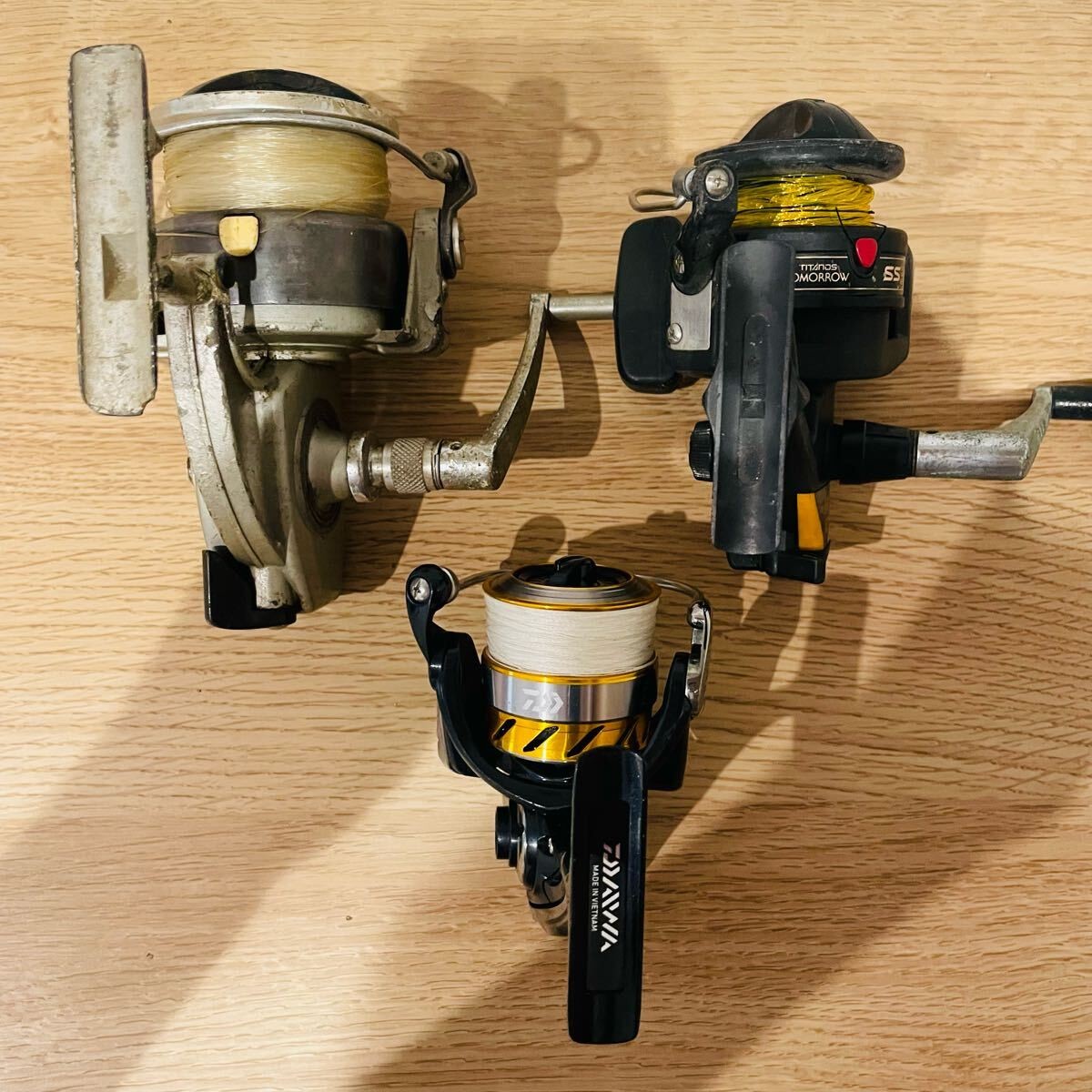 Unchecked Set of 3 DAIWA SPORT 5000 revros 2506h-dh For TOMORROW SS 3000