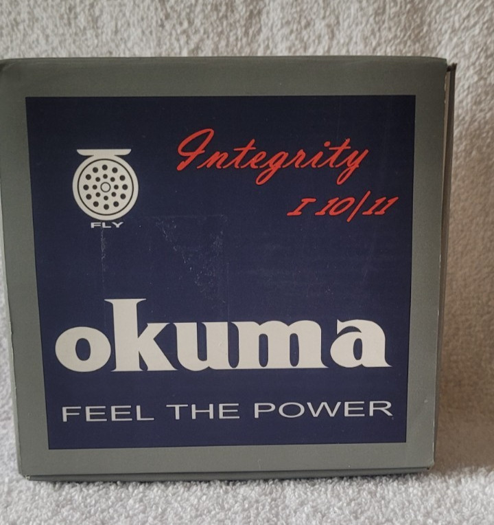 Okuma Integrity I 10/11 Fly Fishing Reel New in Original Box with paperwork