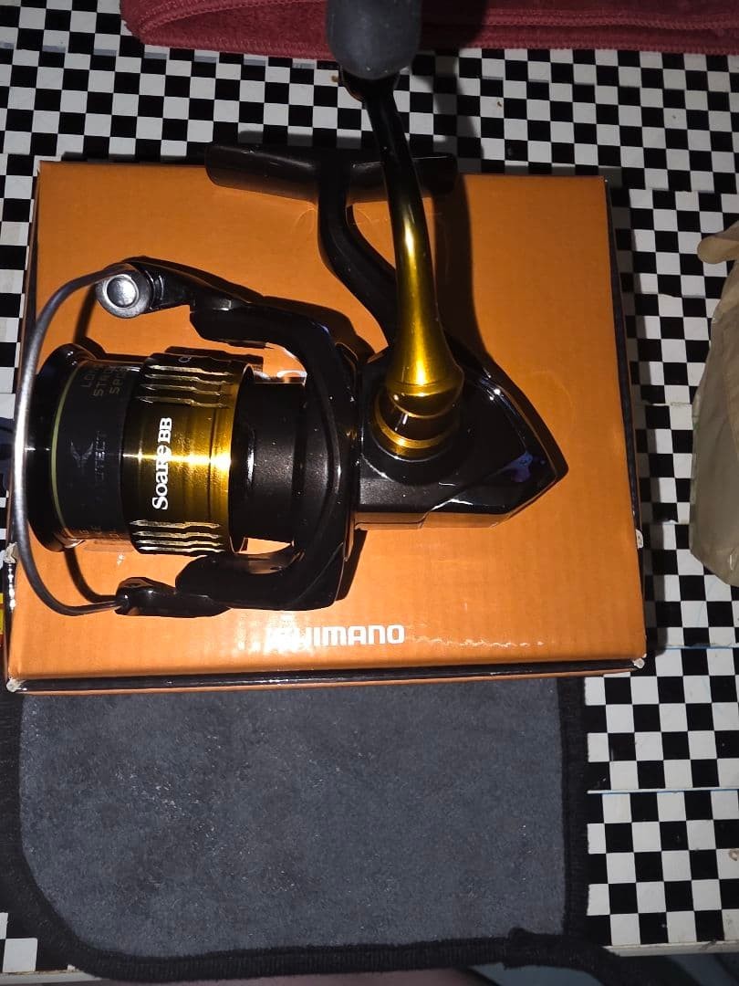 Shimano 22 Soare BB C2000SSHG Spinning Reel Black Unused Fishing Gear