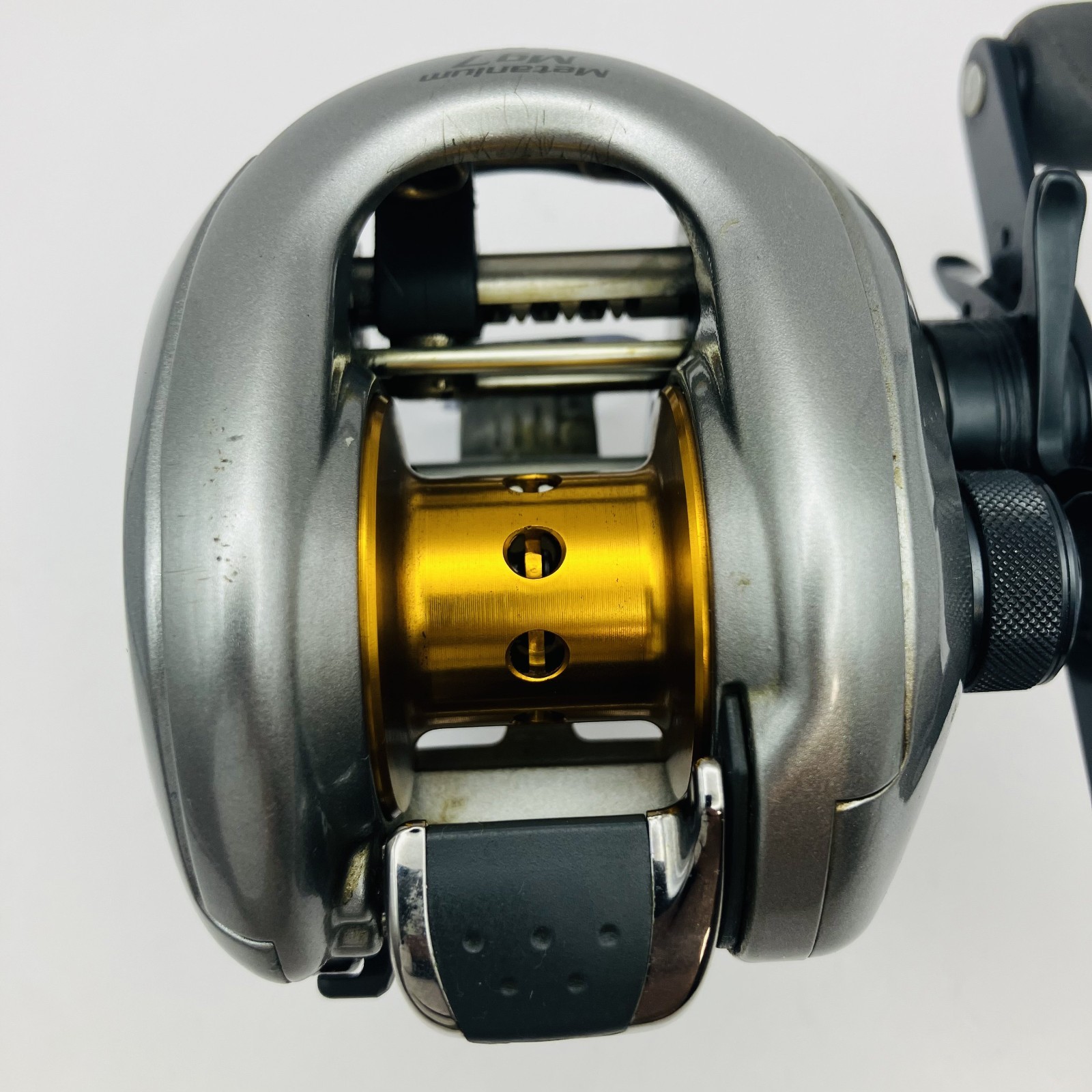 „Exc+++++“ shimano 07 Metanium Mg7 Right Handle Bait Casting Reel w/Box s0555