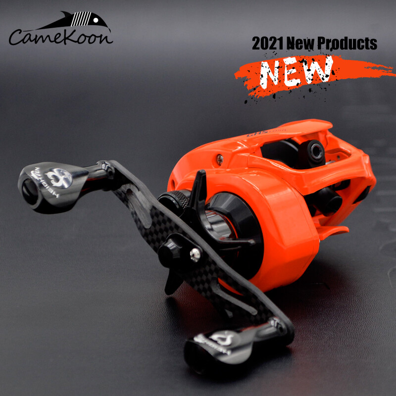 CAMEKOON Low Profile Baitcaster Reels 7.3:1 Gear Ratio Saltwater Casting Fishing