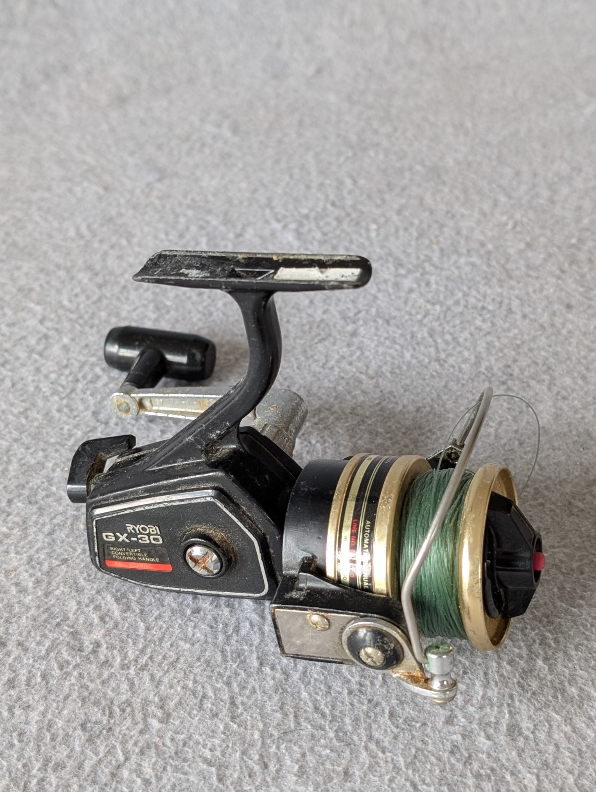 Ryobi GX30 L/R Hand BB 10/240 12/200 15/140 Spinning Fishing Reel Korea