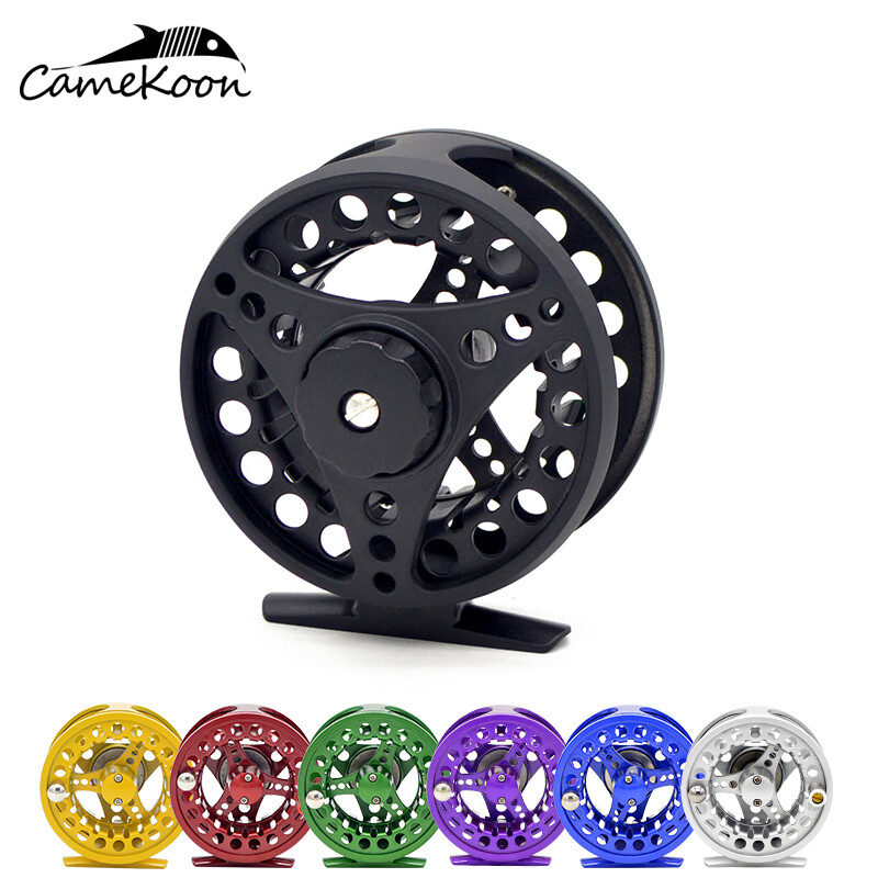 CAMEKOON 3/4 5/6 7/8wt Fly Fishing Reel Large Arbor Aluminum SuperLight Fly Reel